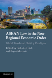 ASEAN Law in the New Regional Economic Order book cover