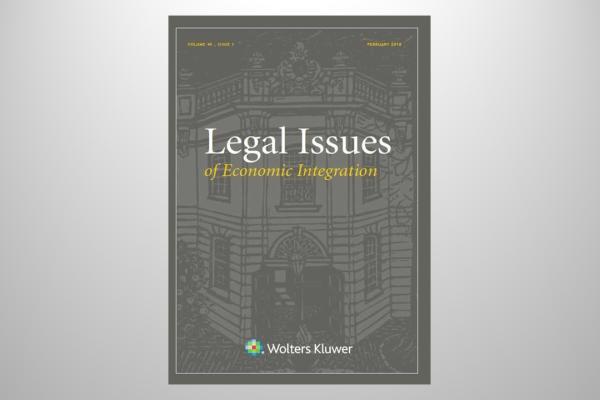 Legal Issues of Economic Integration